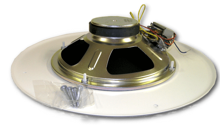 McBride 8224/11/7025 White Speaker Assembly - High-Quality Replacement Speaker for Home Theater & Car Audio Systems