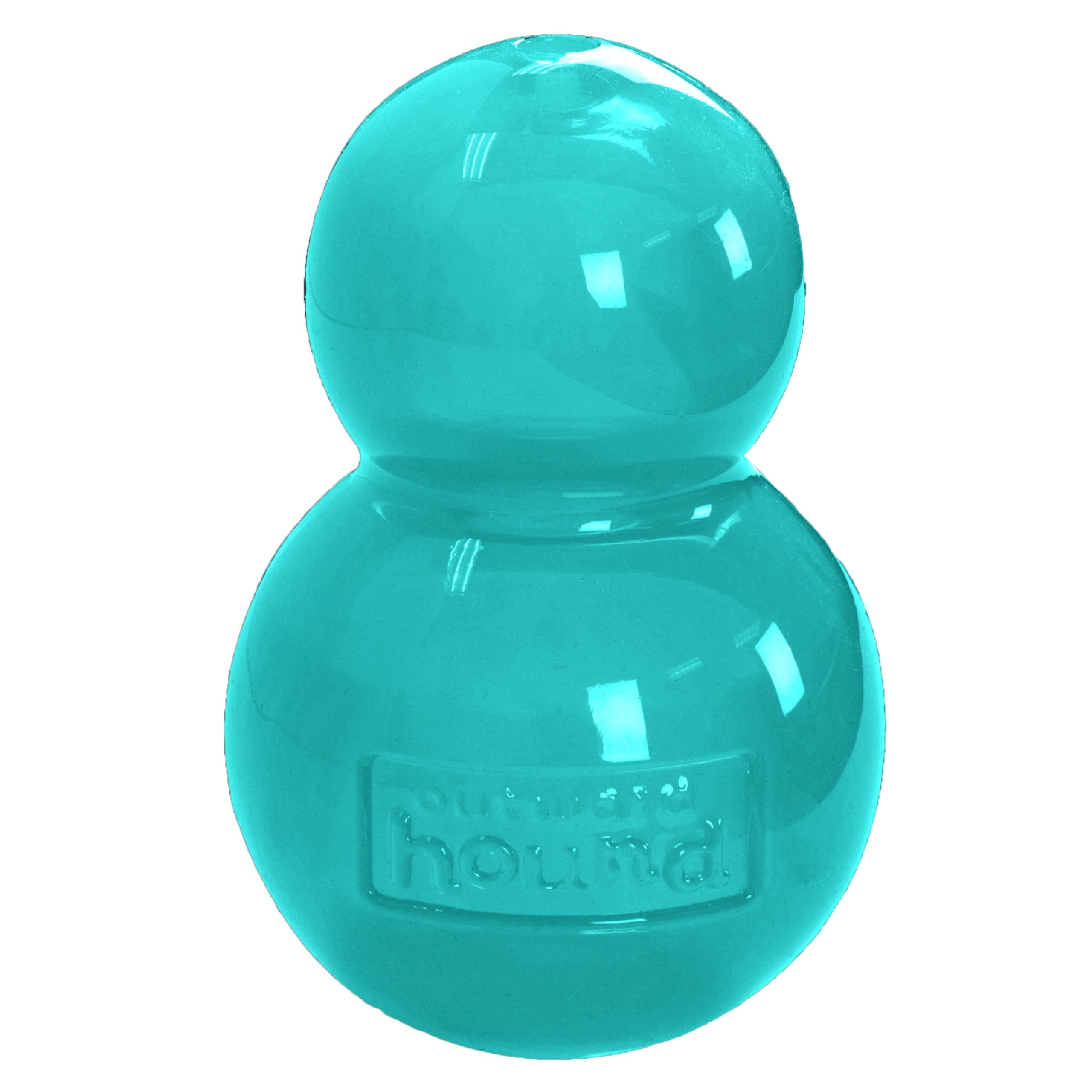 Outward Hound Durable Double-Tuff Interactive Treat Stuffer Dog Chew Toy - Medium Blue for Aggressive Chewers | Perfect for Training, Boredom Relief & Mental Stimulation