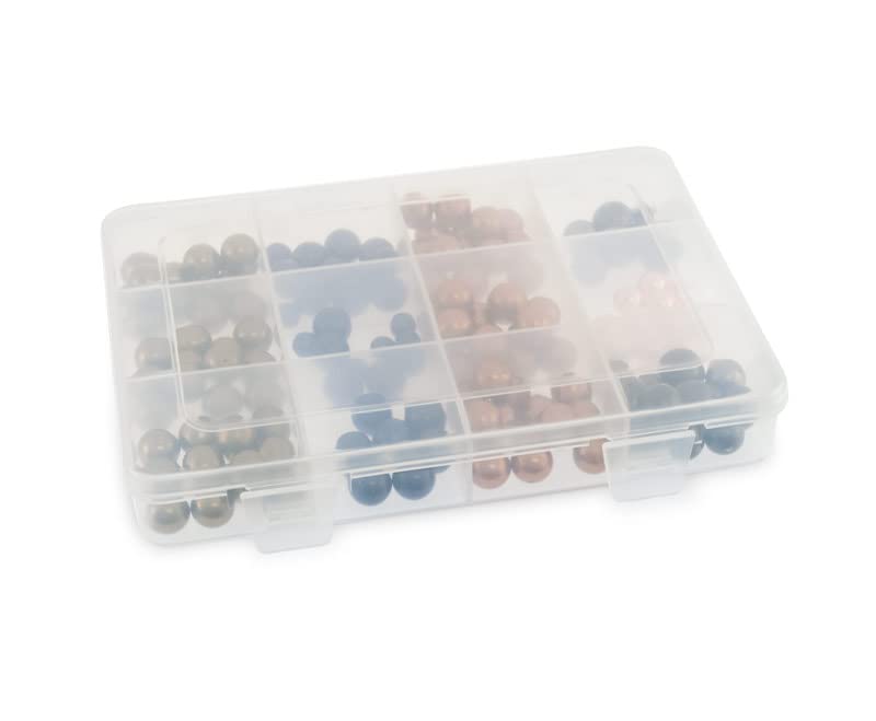 Clear Plastic Organizer Box - 36 Grids PP Storage Container for Jewelry, Beads, DIY Crafts & Fishing Tackles (10.83