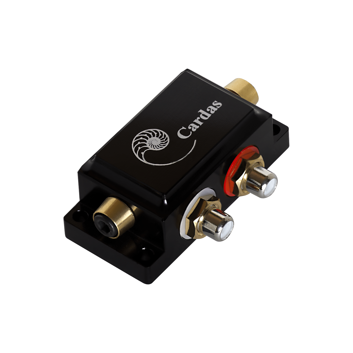 Cardas Audio Phono Interface Box - 12 Lead Right Angle DIN Connector for Turntables & Hi-Fi Systems - Perfect for Vinyl Record Players & Audiophile Setups