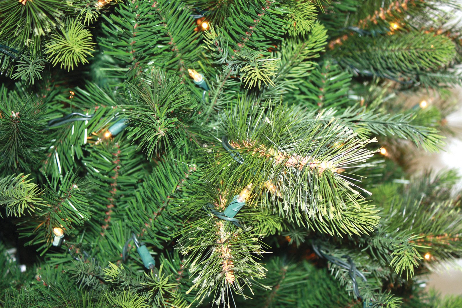 Premium 9-Ft Pre-Lit Blue Nordmann Fir Artificial Christmas Tree with 900 Clear LED Lights & 2148 Tips - Perfect for Home, Office & Holiday Decorations