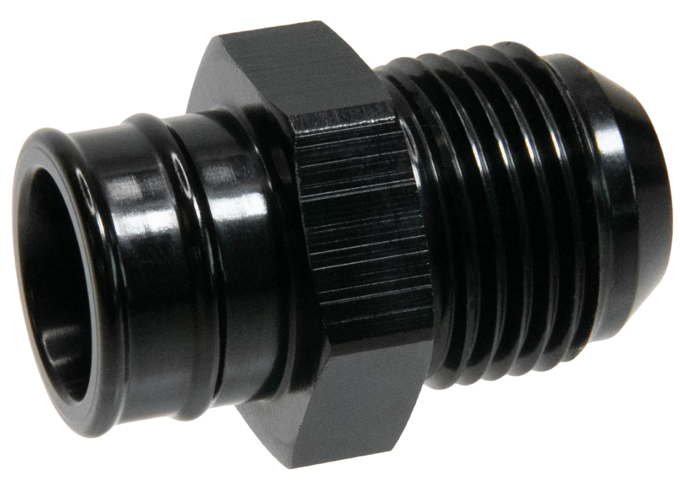 12AN Push-In Fitting for GM LS Valve Cover Grommet - High Performance Engine Upgrade for Racing & Custom Builds