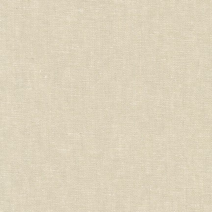 Premium Essex Yarn-Dyed Cotton Fabric - Soft & Durable Limestone Color for Quilting, Apparel & Home Decor