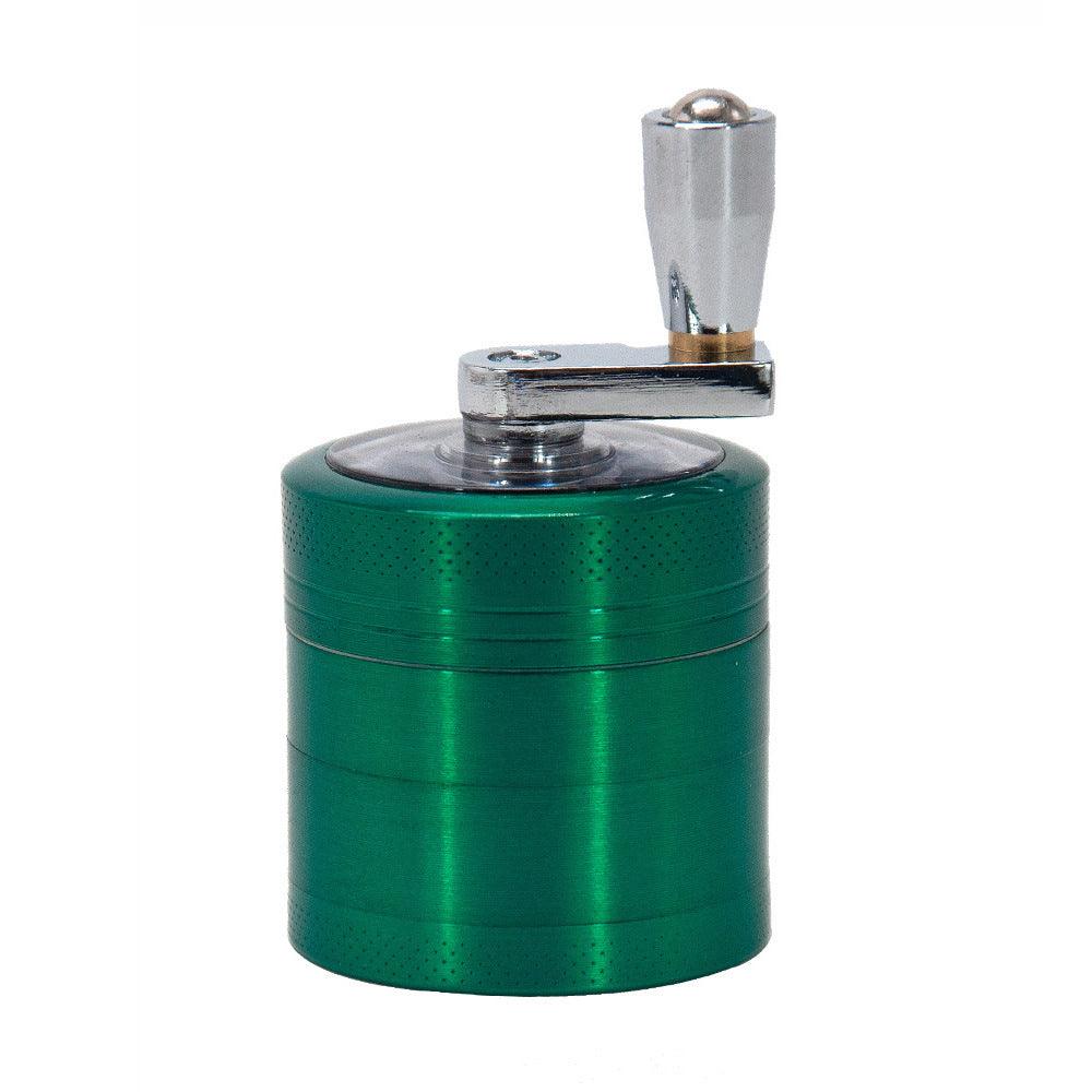 40MM 4-Layer Aluminum Herb Grinder - Manual Spice Crusher for Tobacco, Herbs & Spices - Perfect for Rolling, Cooking & Aromatherapy