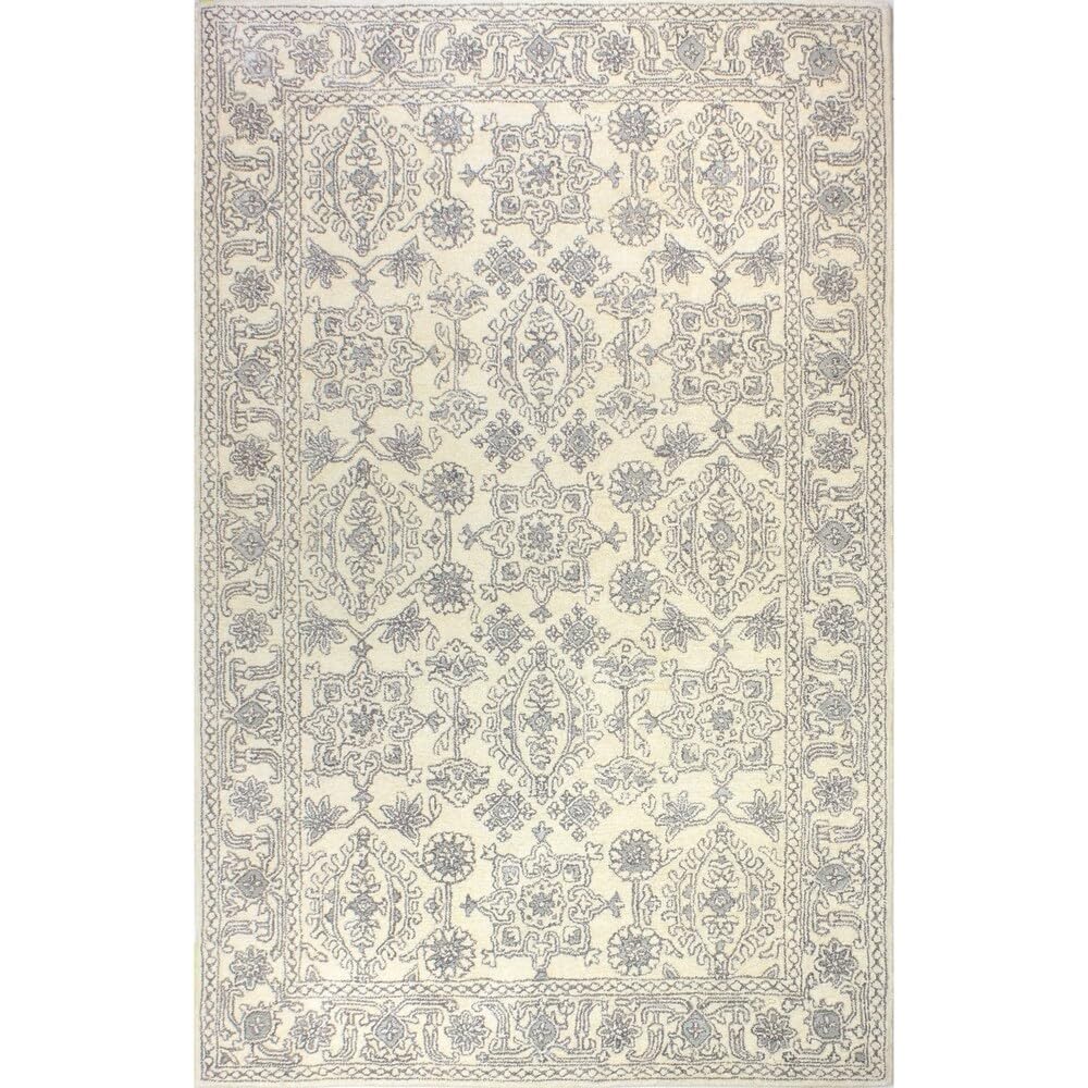 Bashian Vera Contemporary Hand-Tufted Area Rug - Azure Blue 2'6