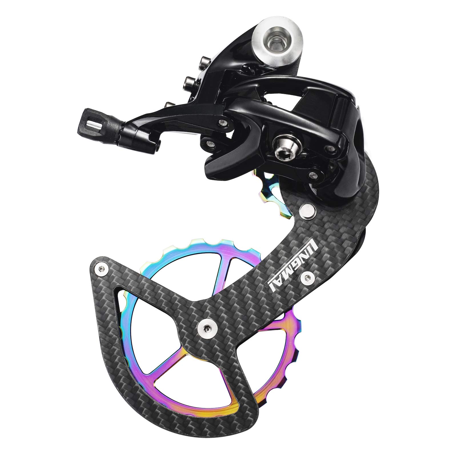 LINGMAI SENSAH Empire Pro GS STI 11/12 Speed Road Bike Shifters with Shift Cable - Double Speed Lever Brake Bicycle Derailleur Groupset for Cycling, Racing & Commuting