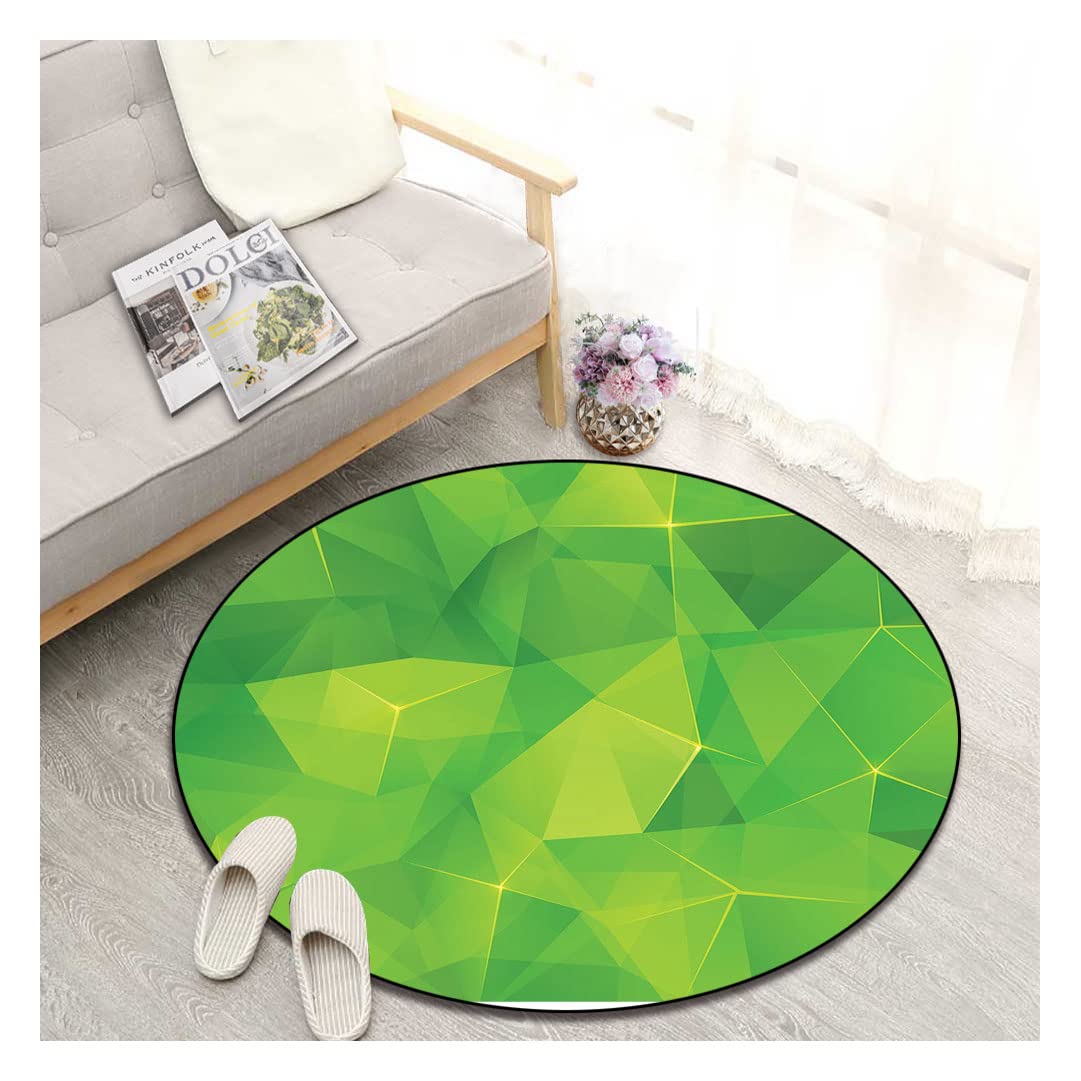 Non-Slip Round Area Rug 70