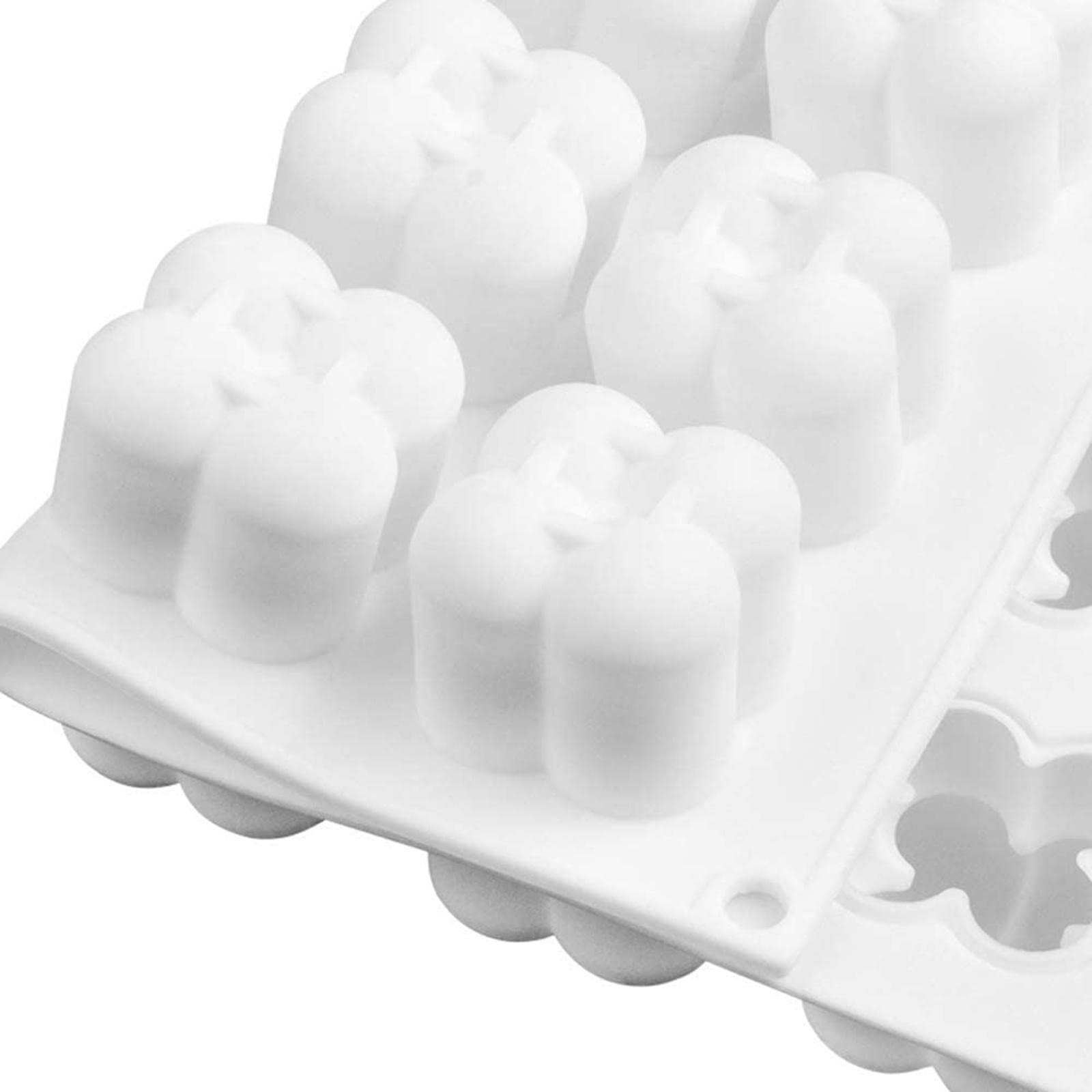 Mini Bubble Cube SDR Candle Mold for Resin Crafts, Wax & Plaster Supplies - Perfect for DIY Candle Making, Soap Crafting & Home Decor Projects