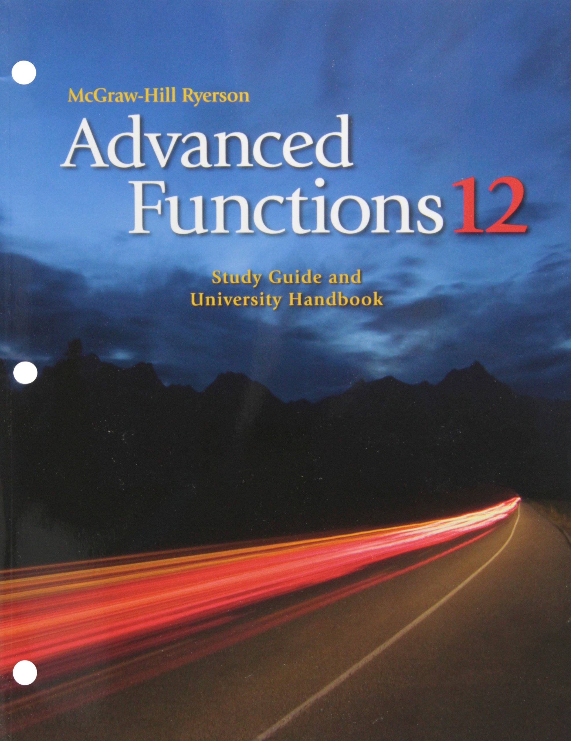 Advanced Functions 12 Study Guide & University Handbook - Comprehensive Math Resource for High School & College Prep