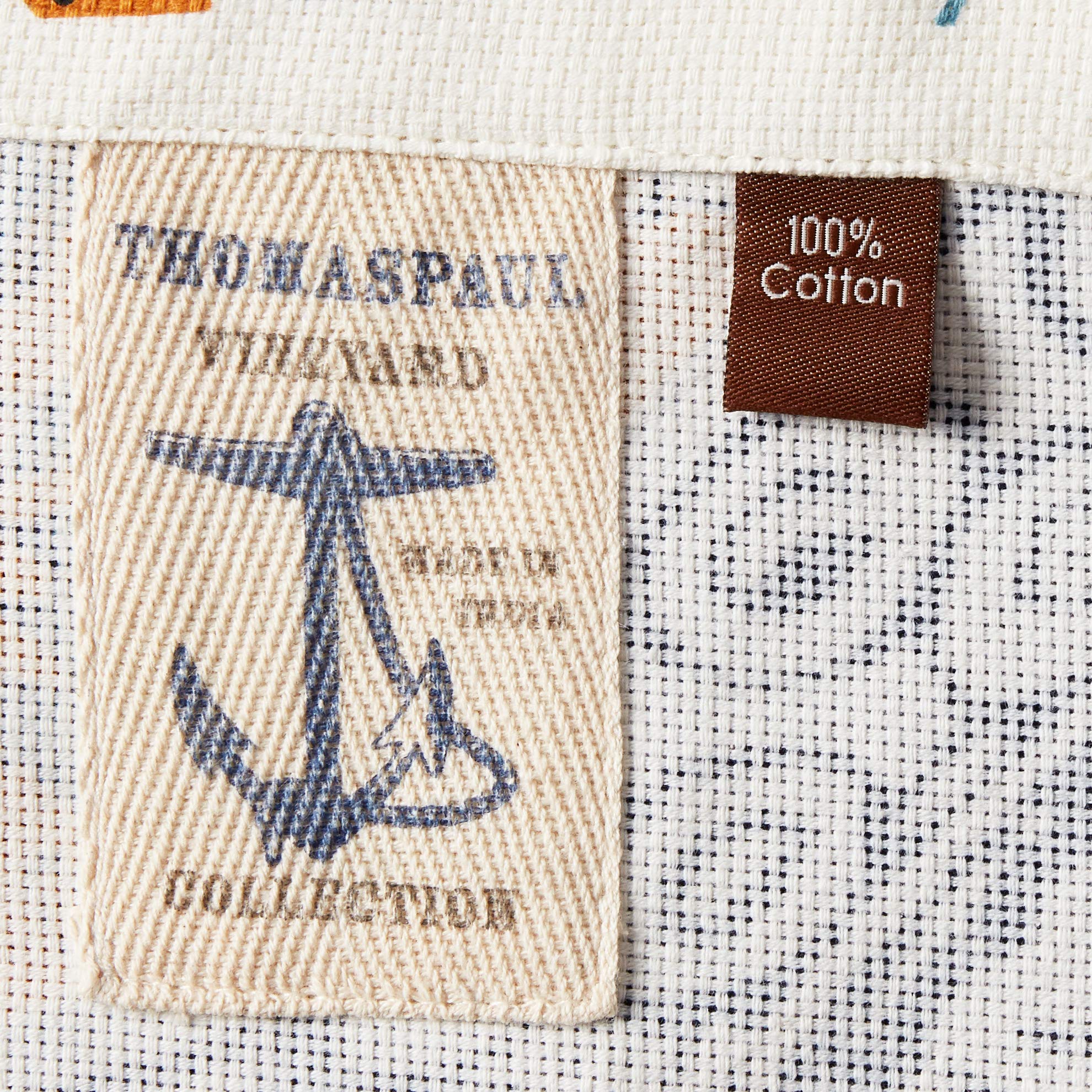 Thomas Paul Octopus Vineyard Shower Curtain - Waterproof Bathroom Decor for Coastal & Nautical Theme - Perfect for Beach House, Kids' Bathroom, or Ocean-Inspired Home Decor