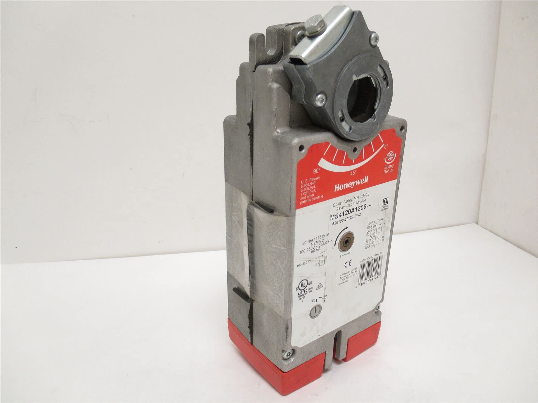 Electric Actuator -40°F to 140°F, 100-240V AC, Heavy Duty Linear Actuator for HVAC, Industrial Automation & Home Appliances