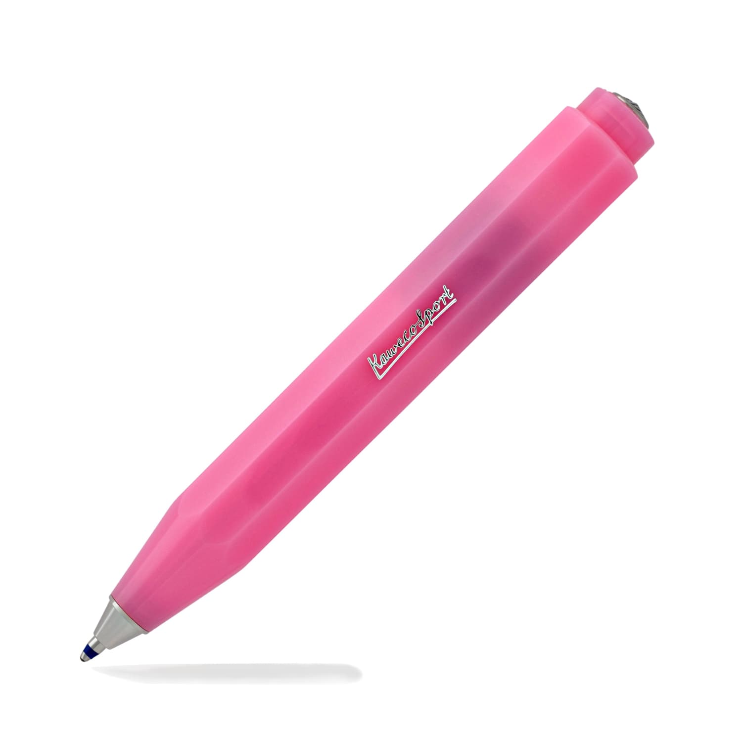 Kaweco Frosted Sport Ballpoint Pen - Pitaya Pink | Smooth Writing Gel Ink Pen for Office, School & Travel | Stylish & Compact Design for Professionals & Students