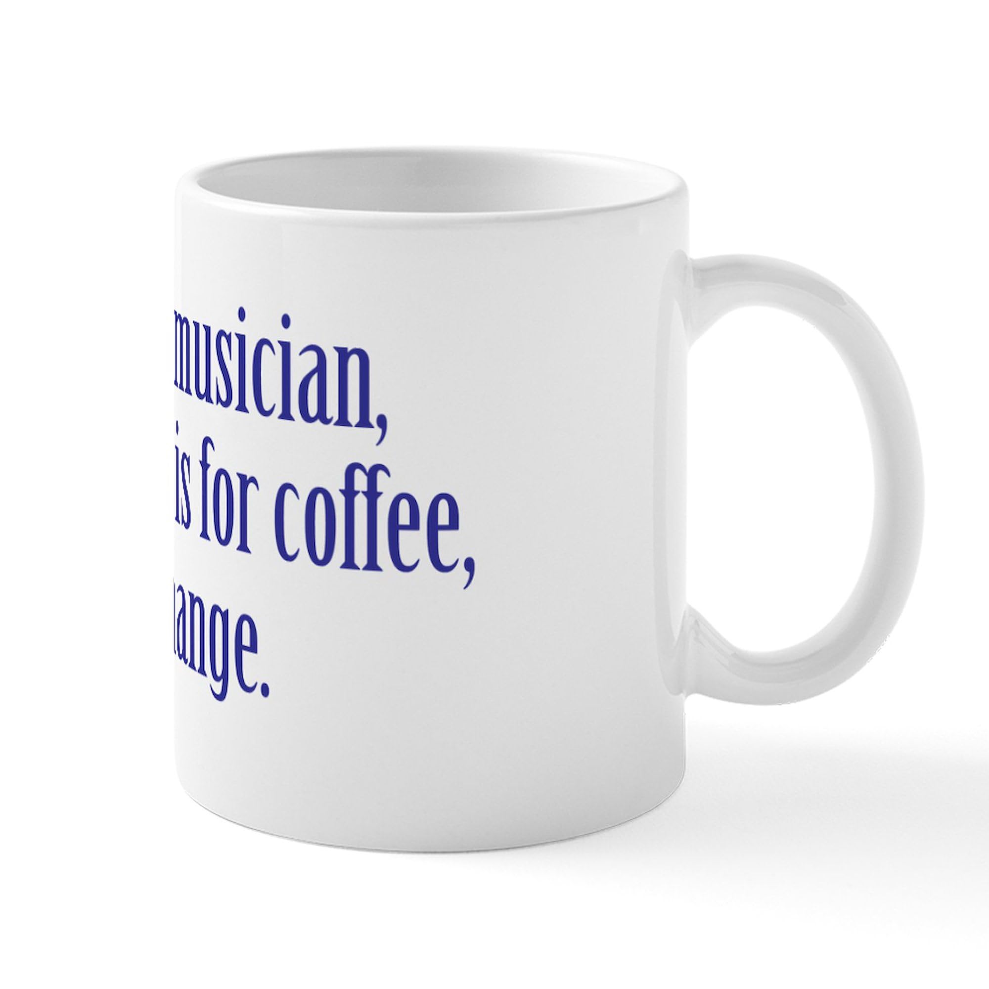 11 oz (325 ml) Ceramic Coffee Mug for Musicians - Perfect Gift for Music Lovers, Teachers & Band Members - Ideal for Home, Office & Studio Use