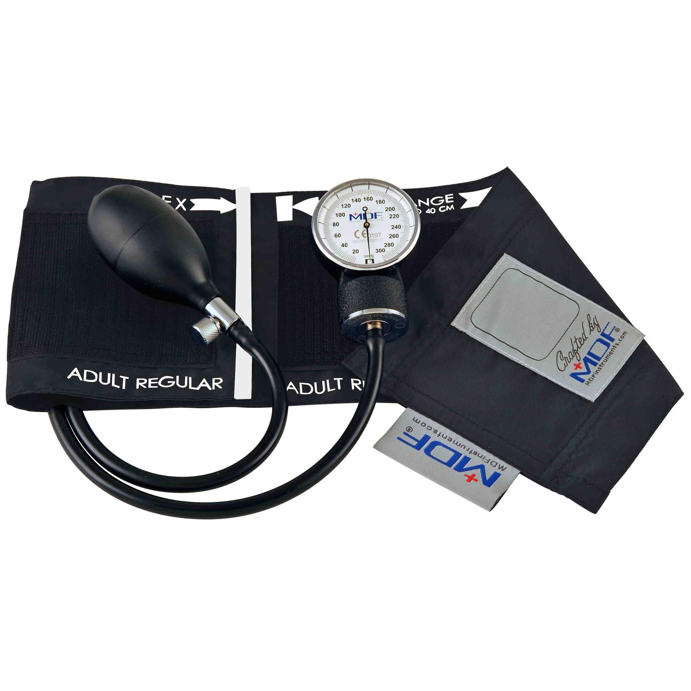 Calibra® Digital Blood Pressure Monitor - Black | Accurate & Easy-to-Use Home Blood Pressure Cuff for Adults | Perfect for Health Monitoring & Doctor Recommended Use