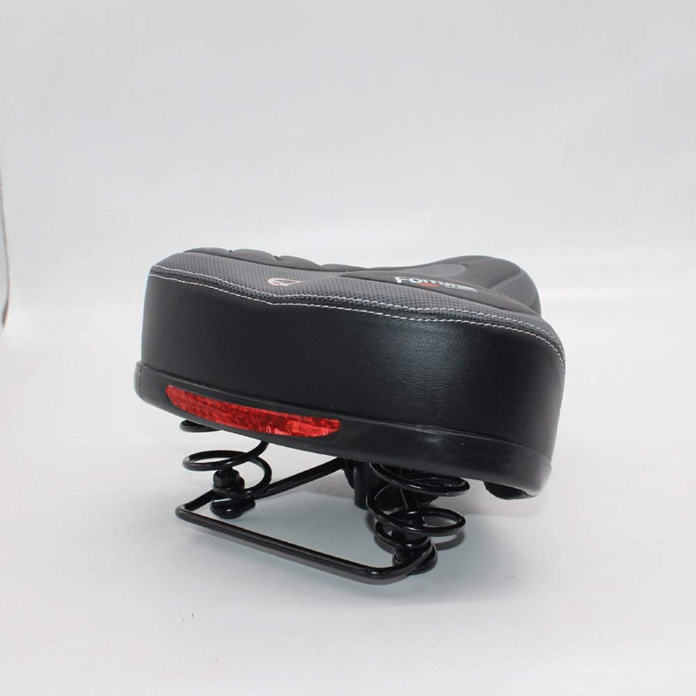 **Wide Soft Bike Seat Cushion – Shockproof Comfort Saddle for MTB, Road, Folding & Exercise Bikes – Extra Padding for Long Rides & Commuting**