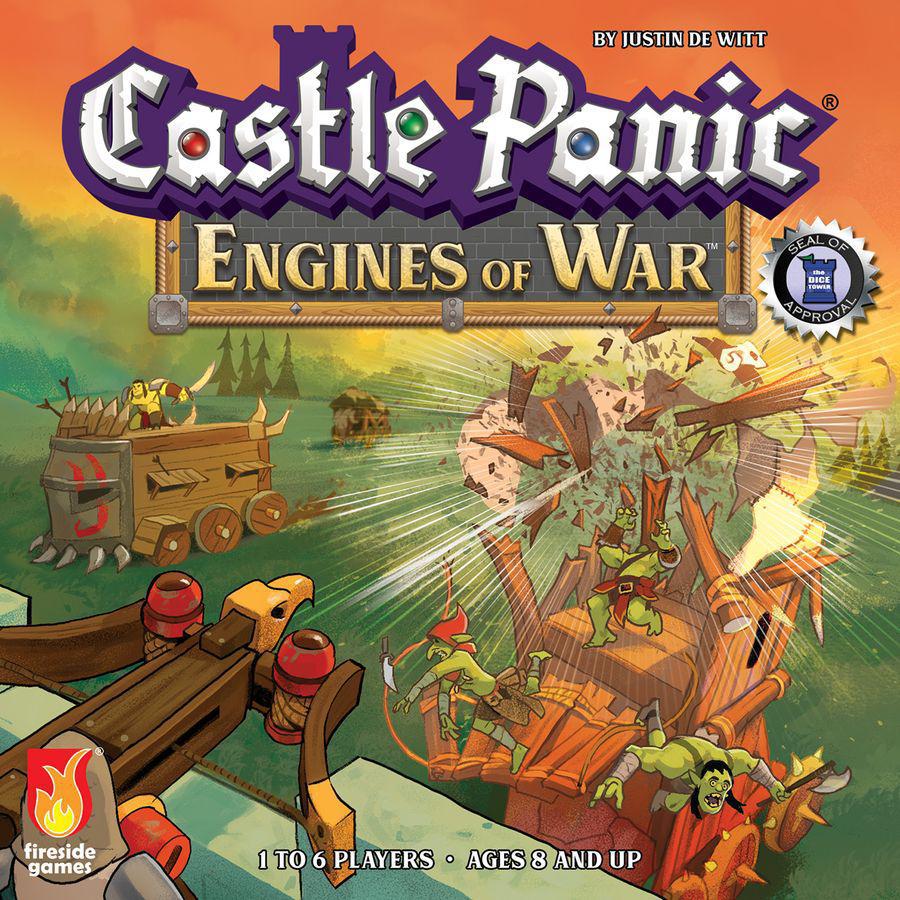 Castle Panic Second Edition: Engines of War Expansion - Cooperative Board Game for Family & Friends - Perfect for Game Nights & Strategy Lovers