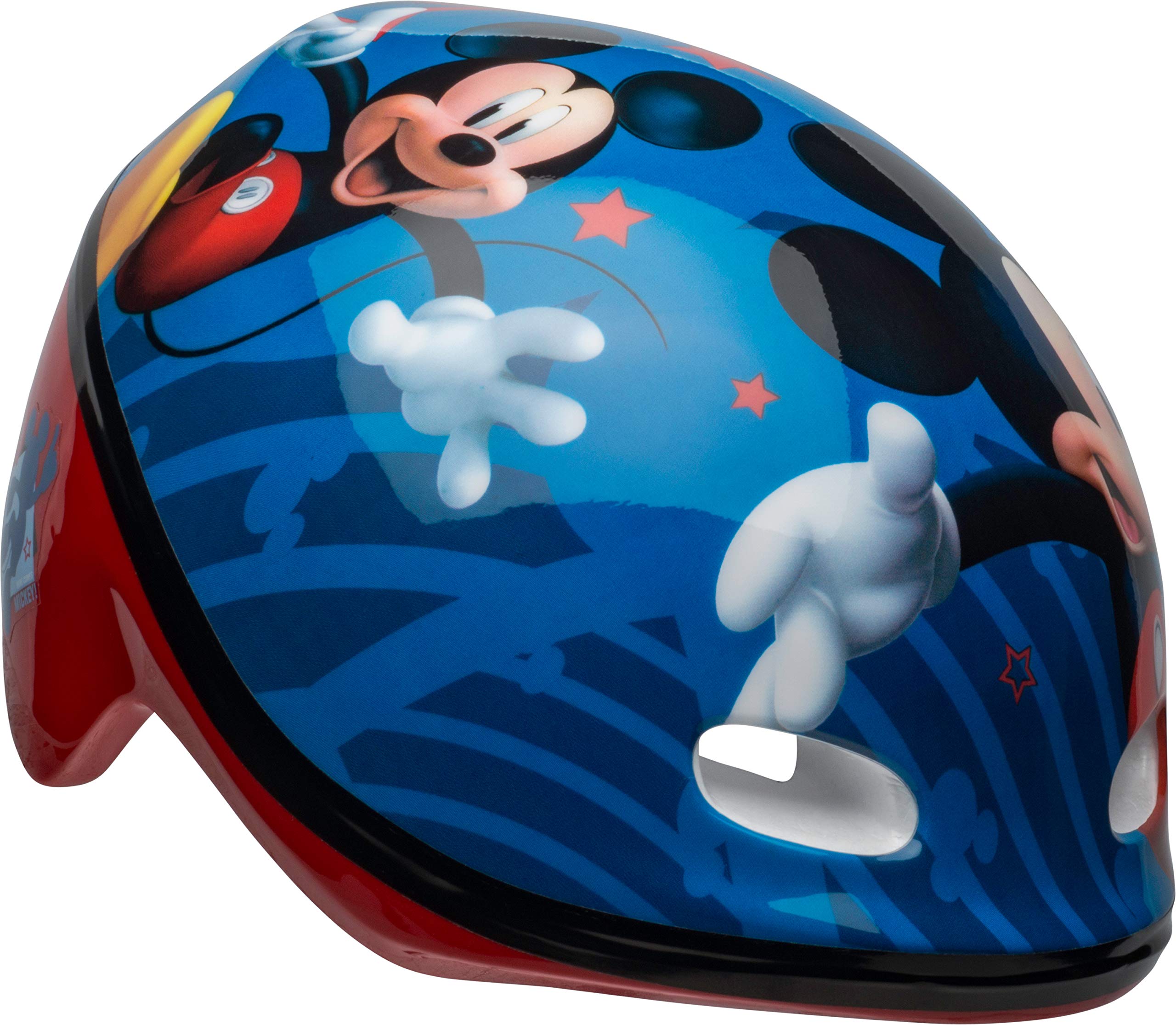 Mickey Mouse Bike Helmet for Toddlers - Adjustable & Lightweight Safety Helmet for Kids Biking, Scooters, and Outdoor Play