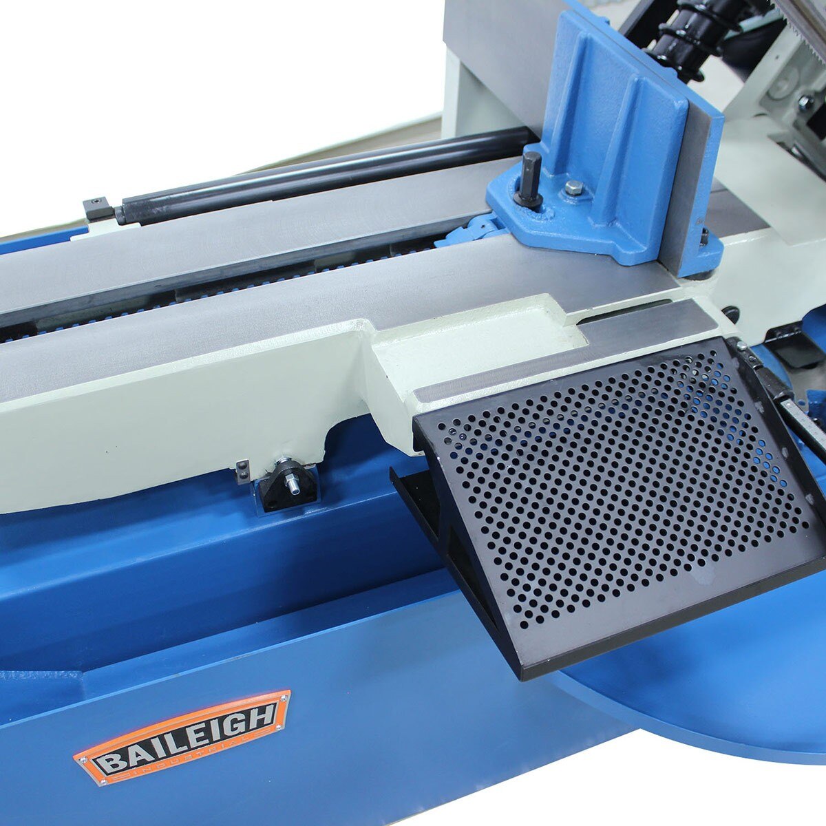 Baileigh Industrial BA9 1001521 BS-330SA Semi-Automatic Band Saw - Metal Cutting, Woodworking, Industrial Use for Workshops & Factories