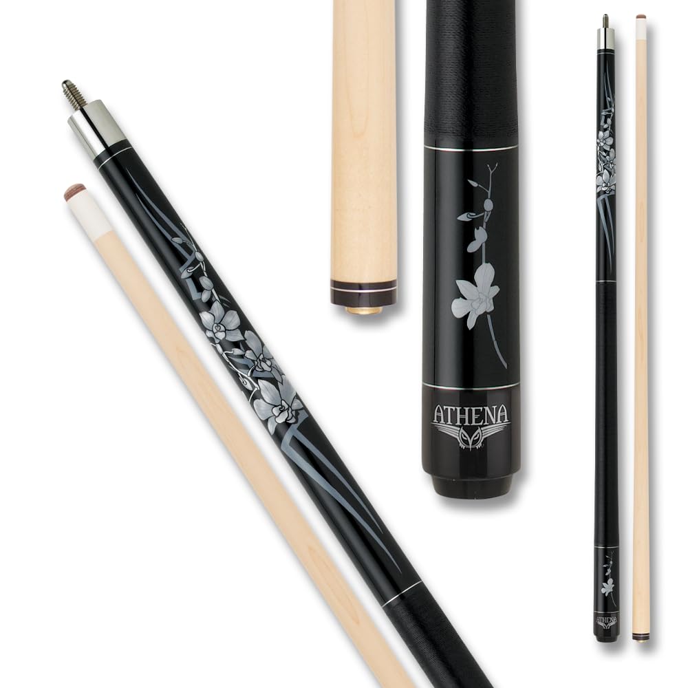 Athena ATH32 Professional Pool Cue for Notes/Silhouette - Premium Billiard Stick for Tournament Play & Home Game Rooms
