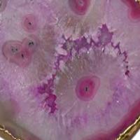 Natural Agate Slices Wall Art - Framed Blue, Brown, Pink, Gray & Gold Healing Crystal Geode Decor - 36 Inch Modern Home & Office Decoration - Perfect for Living Room, Bedroom or Workspace Décor