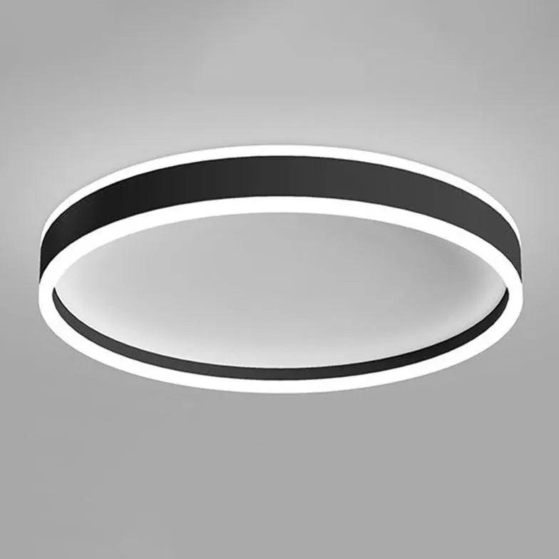 Round Indirect LED Ceiling Light - Dimmable Modern Fixture for Bedroom, Living Room & Dining Room | Soft Ambient Lighting for Relaxation & Home Decor