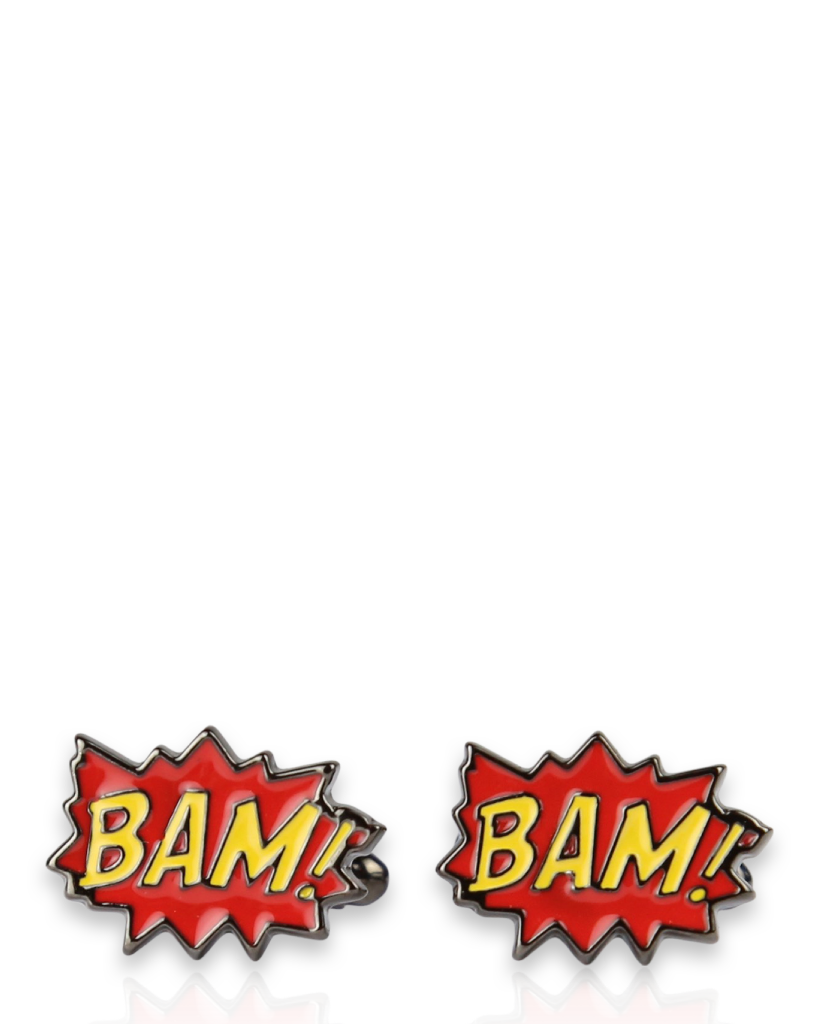 DÉCLIC Bam Cufflinks for Men - Elegant Stainless Steel Dress Shirt Accessories - Perfect for Weddings, Business Meetings & Formal Events