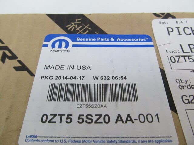 Mopar Sliding Door Molding - OEM Replacement Part for Dodge Chrysler Jeep Ram Vehicles - Perfect for Home Garage & Auto Repair Shops