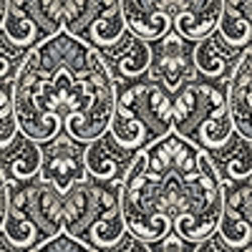 Black Aurora Damask