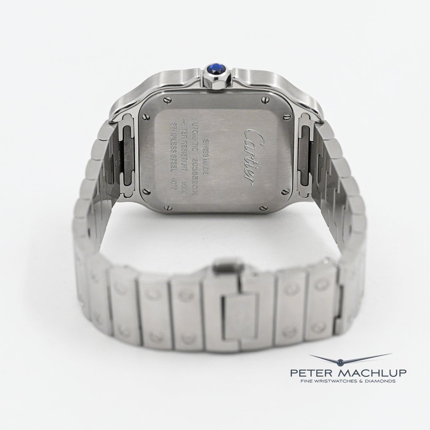 Cartier Santos MM Automatic Watch 2022 - Luxury Swiss Made Men's Timepiece for Business & Formal Occasions