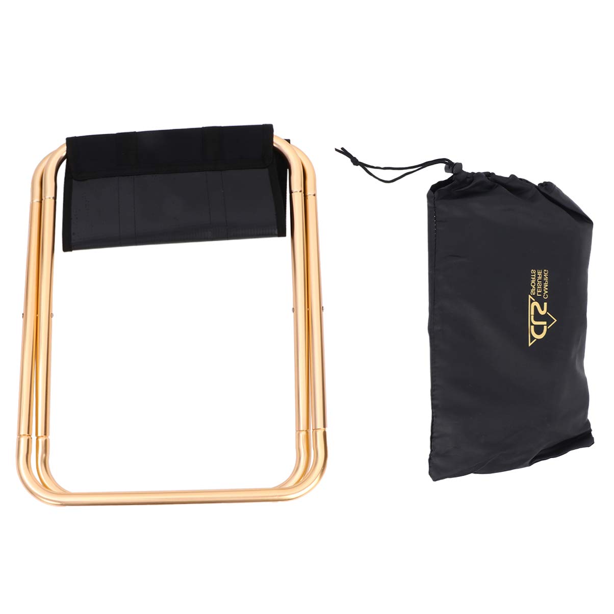 BESPORTBLE Portable Folding Camping Chair - Lightweight Outdoor Stool for BBQ, Fishing, Hiking & Picnics | Compact Foldable Design for Easy Storage & Travel