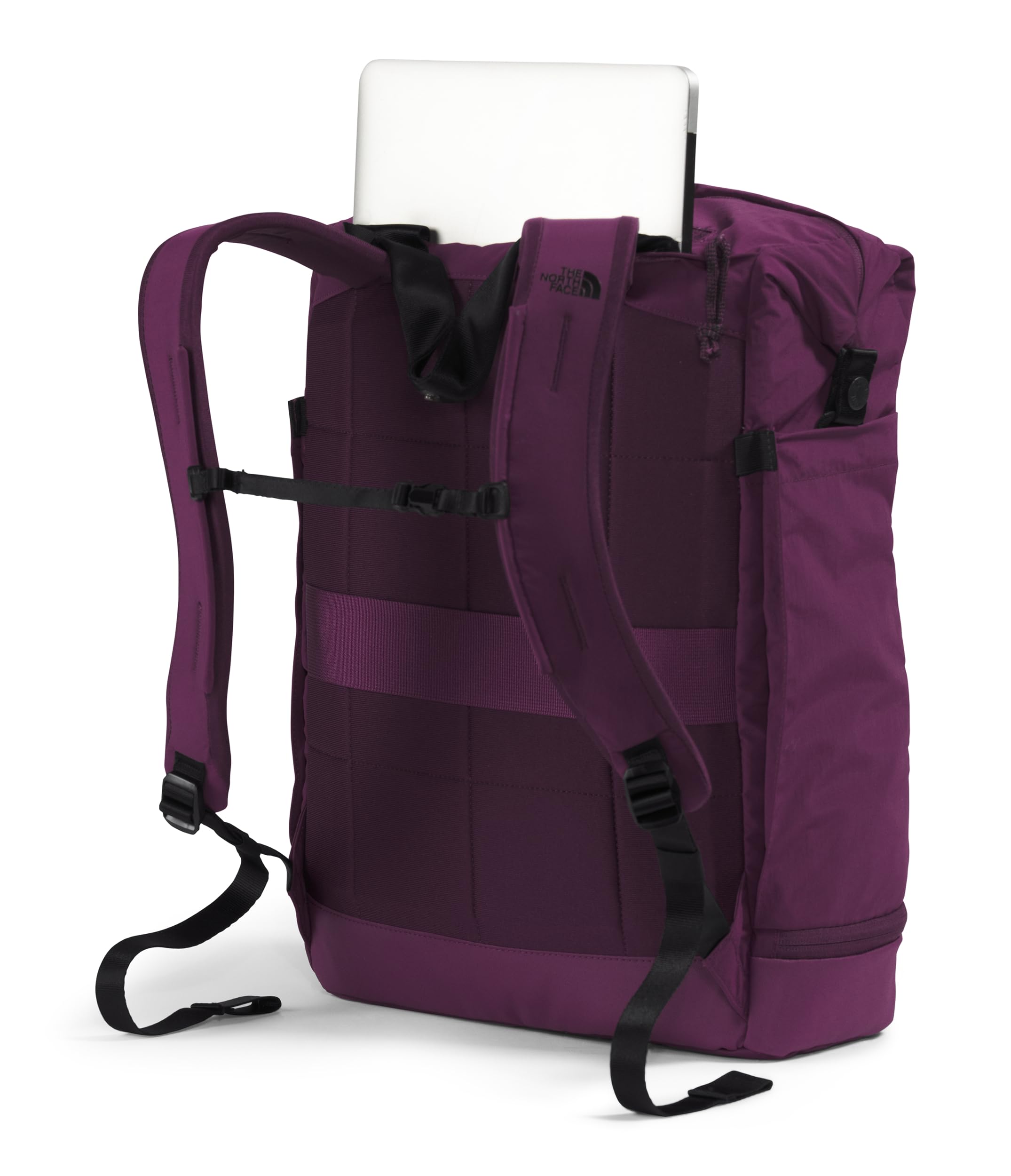 The North Face Women's Never Stop Utility Pack - Lightweight Hiking Backpack for Outdoor Adventures, Travel & Daily Use - Black Currant Purple/TNF Black - One Size Fits All