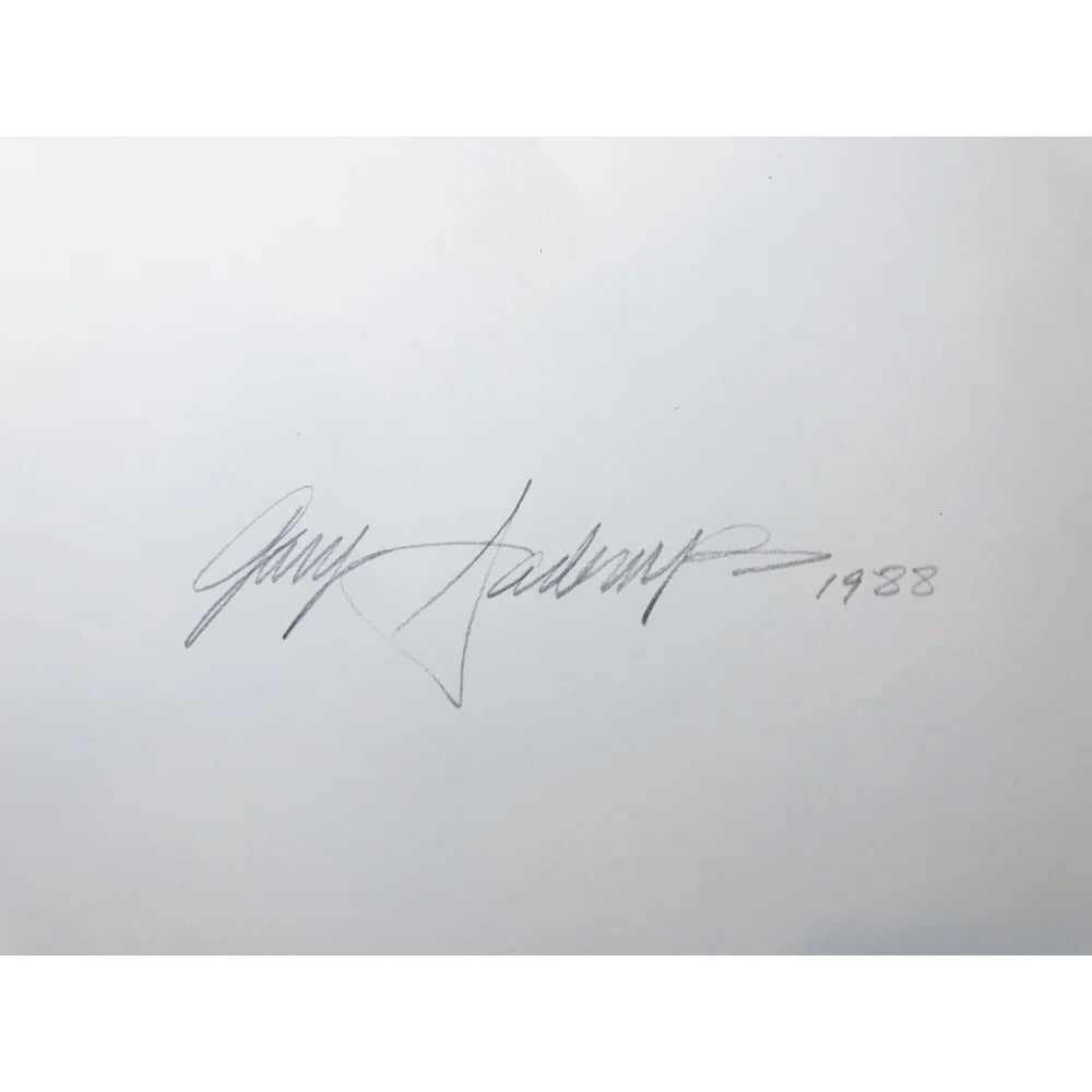 Jim Morrison 20x24 Signed Lithograph by Gary Saderup - The Doors Collector's Art Print for Music Fans & Home Decor
