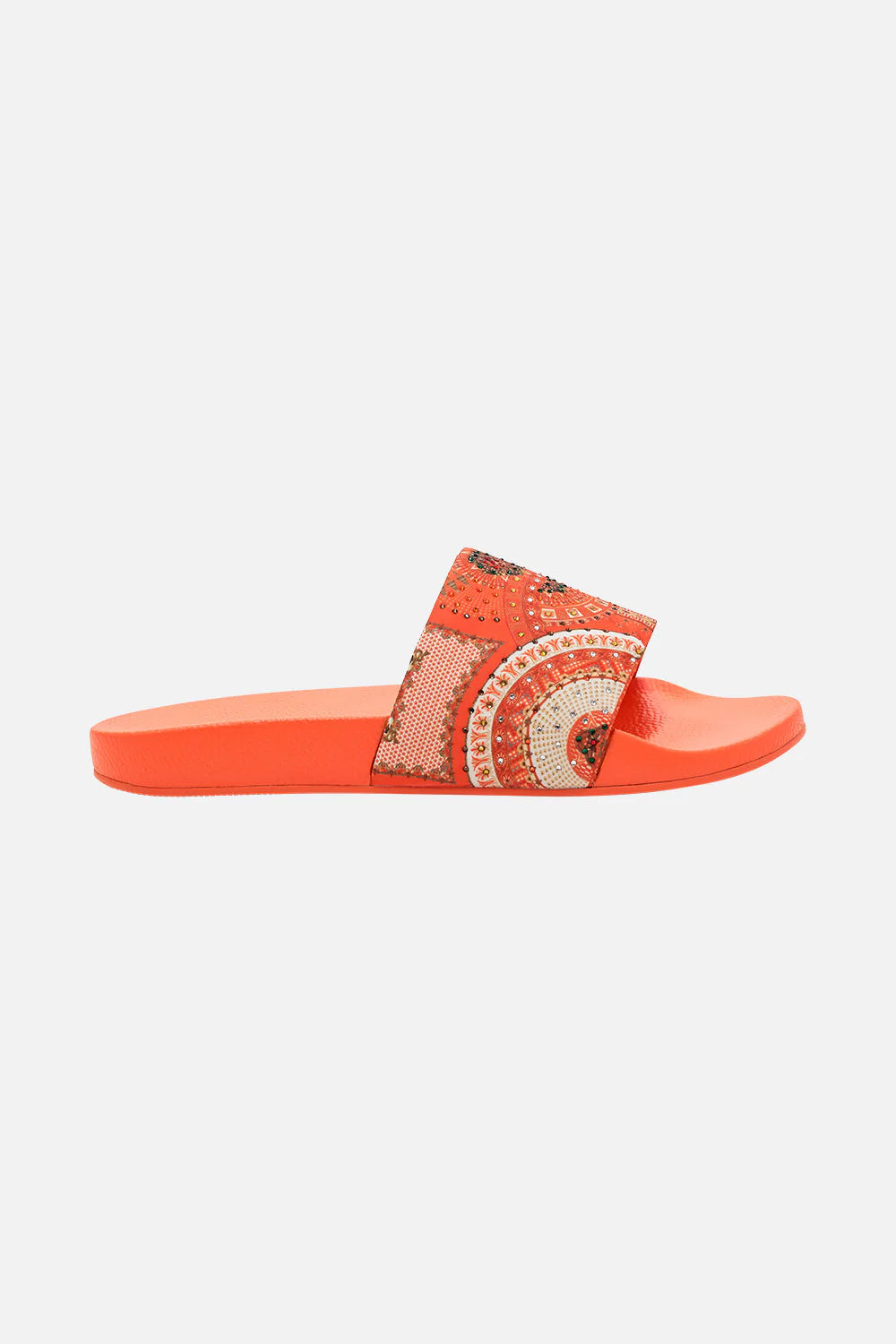 Amelia Comfortable Non-Slip Pool Slides - The Obelisk Gate Waterproof Sandals for Beach, Swimming & Vacation