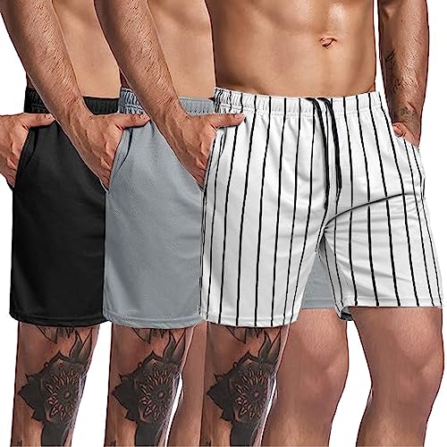 White Stripe / Black / Gray
