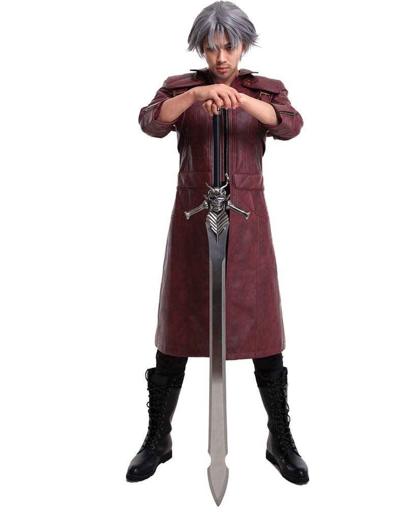 Men's Game Character Cosplay Costume - Premium PU Leather Jacket for Halloween, Comic Con & Cosplay Events | Official Licensed Costume for Gamers & Anime Fans