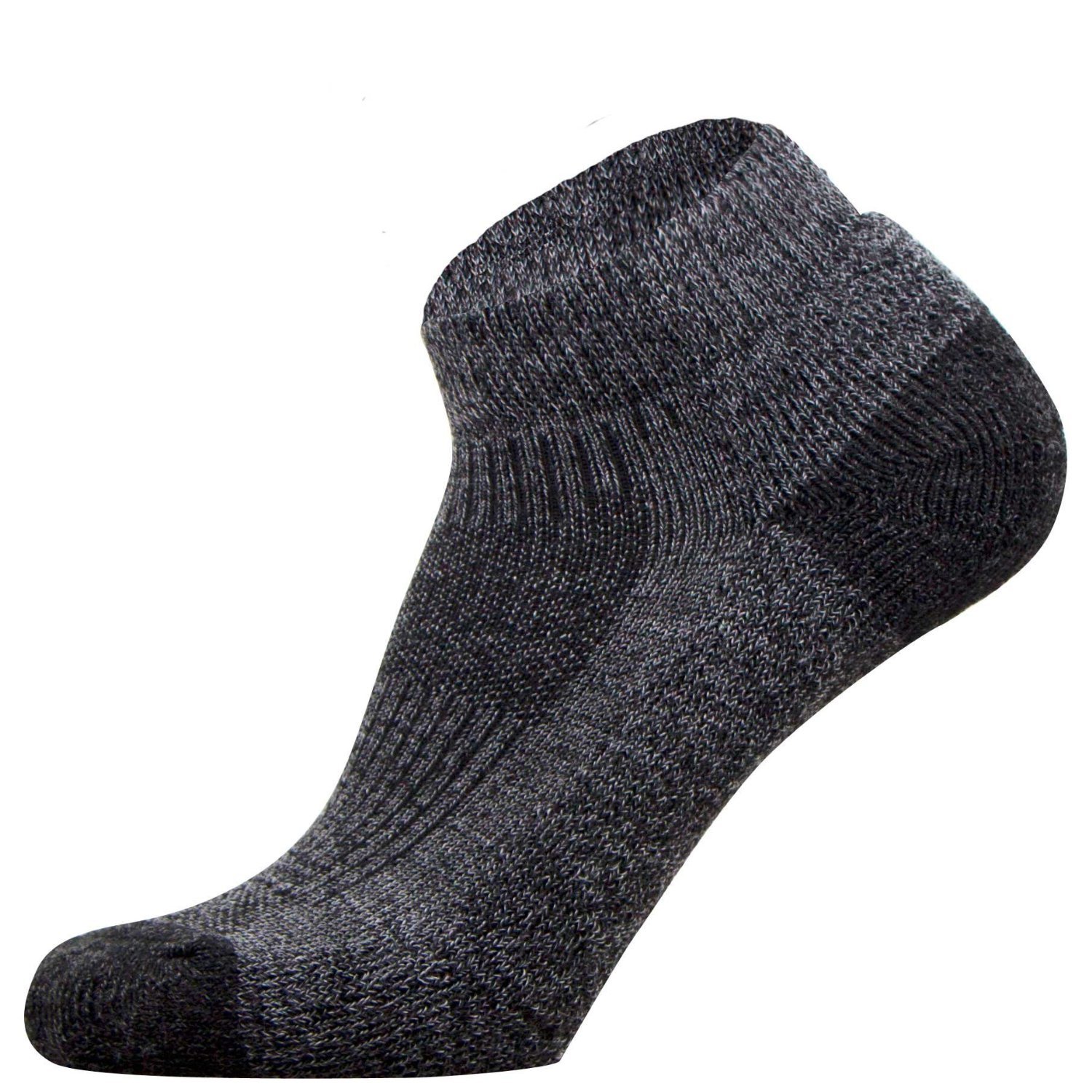 Pure Compression Walking Socks - Comfortable Padded Athletic Socks for Jogging, Running & Workouts - Ideal for Hiking, Gym & Everyday Wear