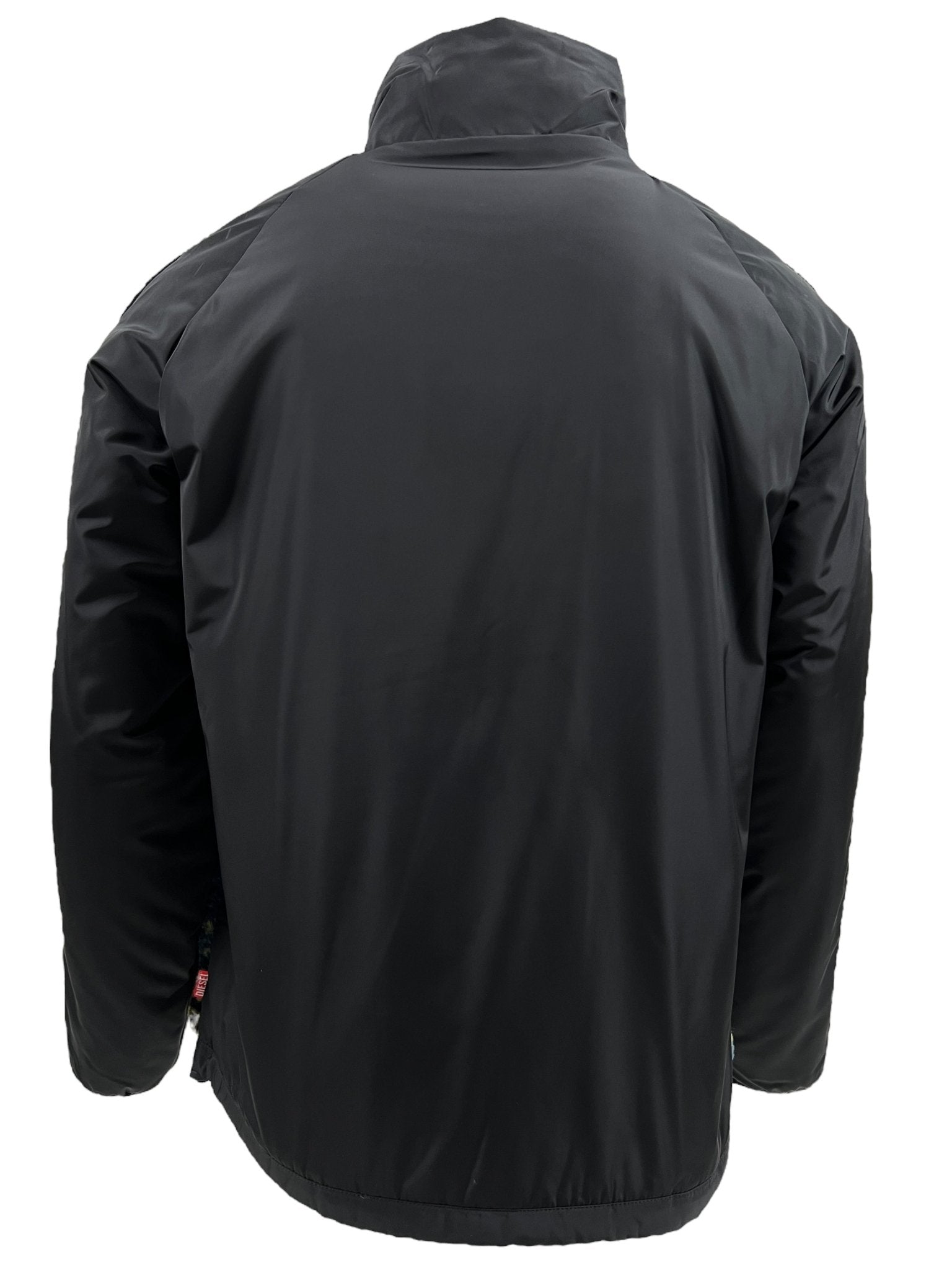 Diesel S Berto Teddy Black Jacket - Men's Stylish Winter Coat for Cold Weather, Outdoor Activities & Casual Wear