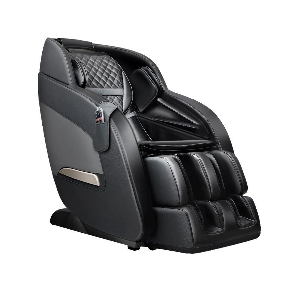 Livemor Electric Massage Chair with Recliner - Full Body Shiatsu Massager for Home & Office, Black (Decima Model) - Perfect for Relaxation, Pain Relief & Stress Relief