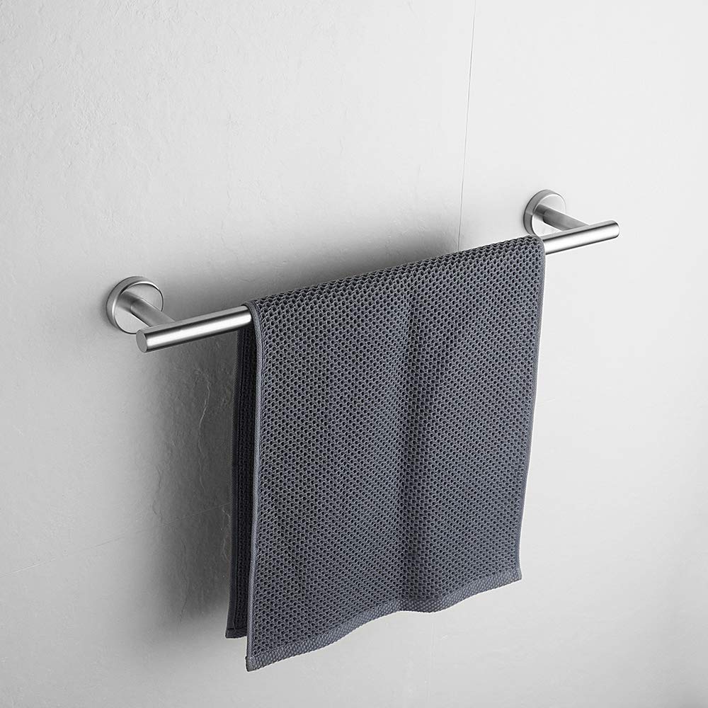 Stainless Steel Towel Ring Holder - 7 Inch Brushed Nickel Wall Mounted Bathroom Accessory (TR160-BN) - Perfect for Bathrooms, Kitchens, and Powder Rooms