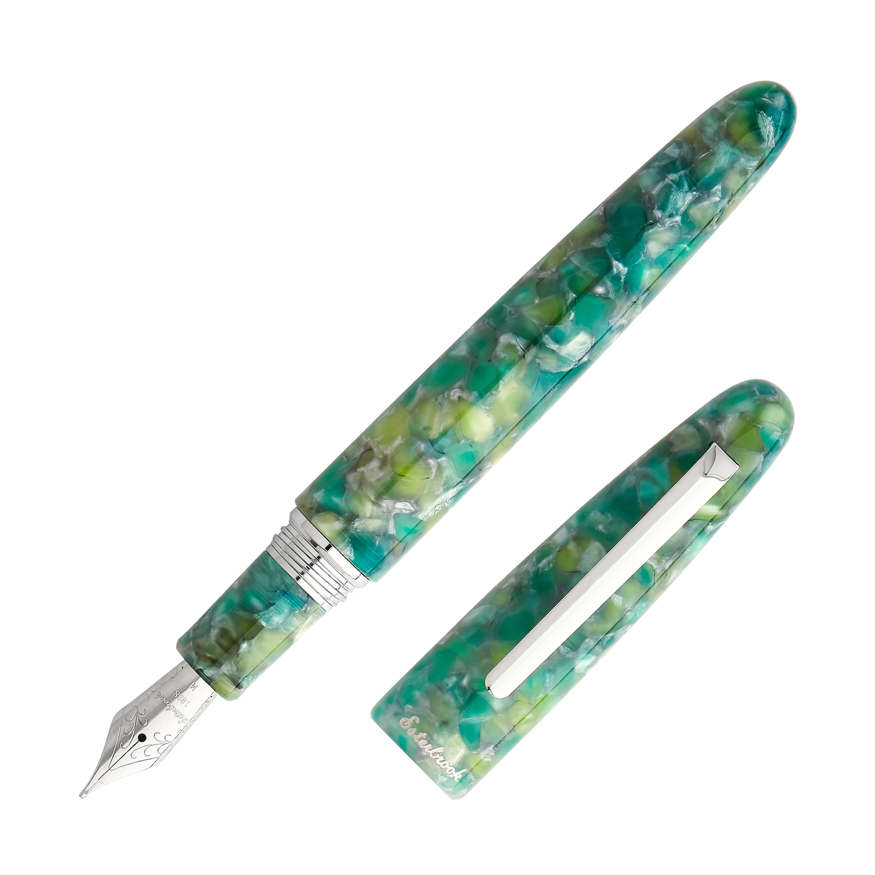 Esterbrook Estie Fountain Pen - Premium Sea Glass Color, Smooth Writing Nib, Luxury Gift for Writers & Collectors | Perfect for Journaling, Calligraphy & Office Use