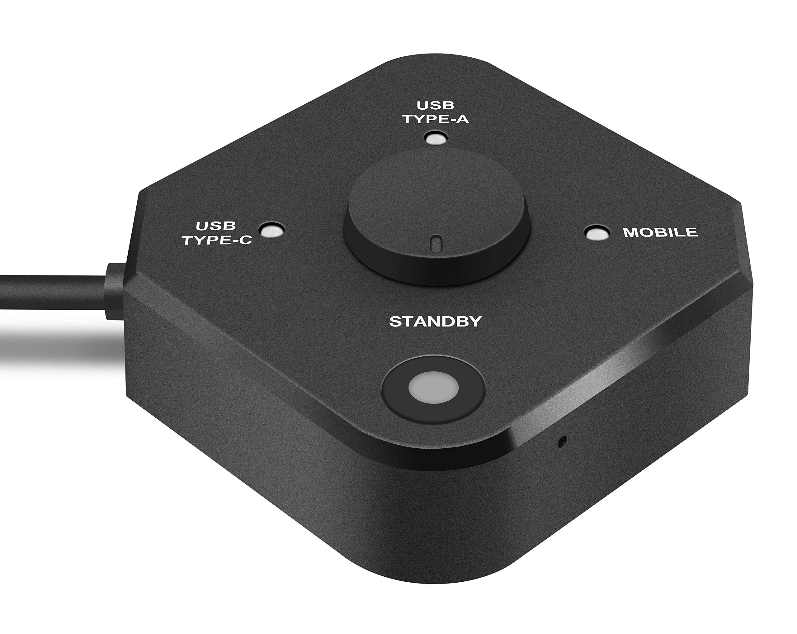 QuattroPod USB 5G WiFi Wireless Presentation Transmitter - USB A & USB C Adapter for 4K Streaming from Laptop, PC, Smartphone to HDTV/Projector | Perfect for Business Meetings, Classroom Presentations & Home Entertainment