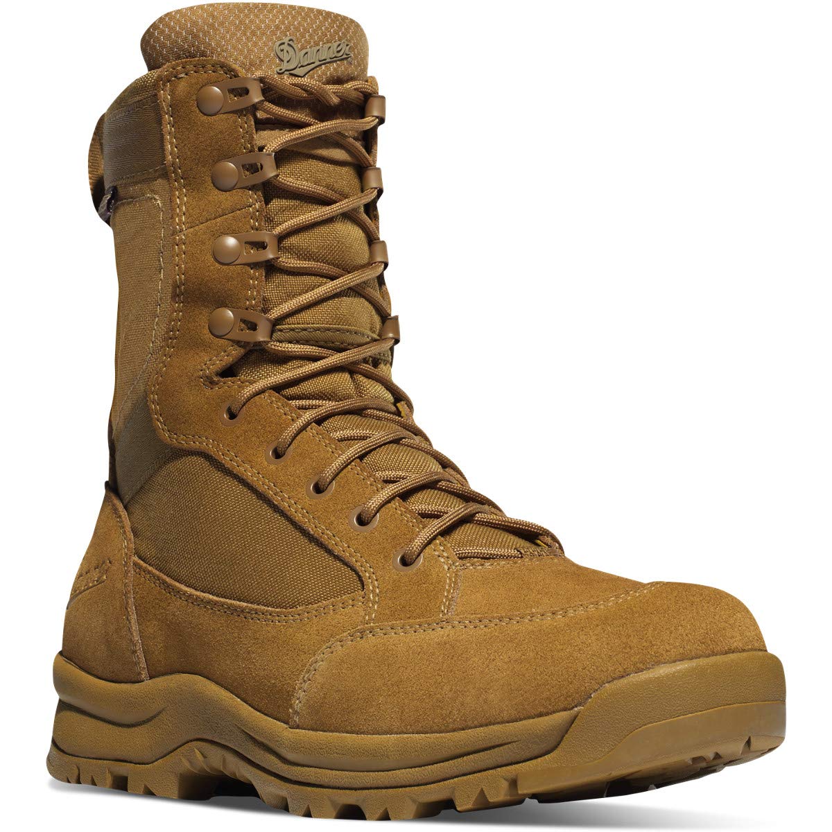 Danner Tanicus Waterproof Military Boots for Men - Rough-Out Leather & 1000D Nylon Construction with Slip-Resistant Outsole - Ideal for Hiking, Tactical Operations & Outdoor Adventures
