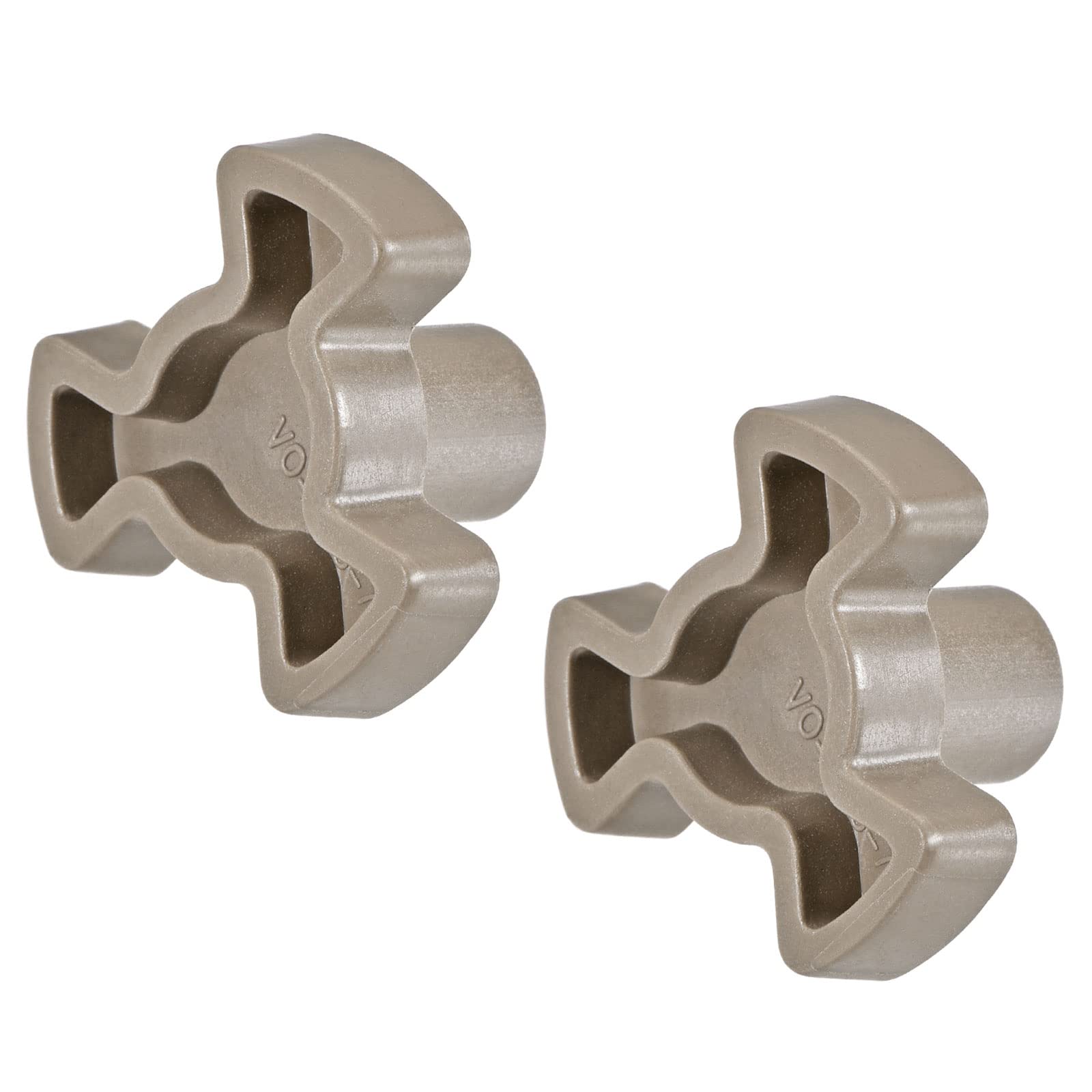 MECCANIXITY Microwave Oven Turntable Roller Support Coupler Shaft Replacement - 5mm x 7mm (2 Pack) - Compatible with Most Microwave Brands - Perfect for Broken or Worn Out Turntable Parts