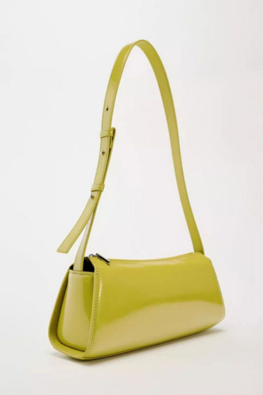 Jamie Mirror Leather Baguette Bag - Stylish Crossbody Purse for Women | Perfect for Parties, Date Nights & Everyday Use