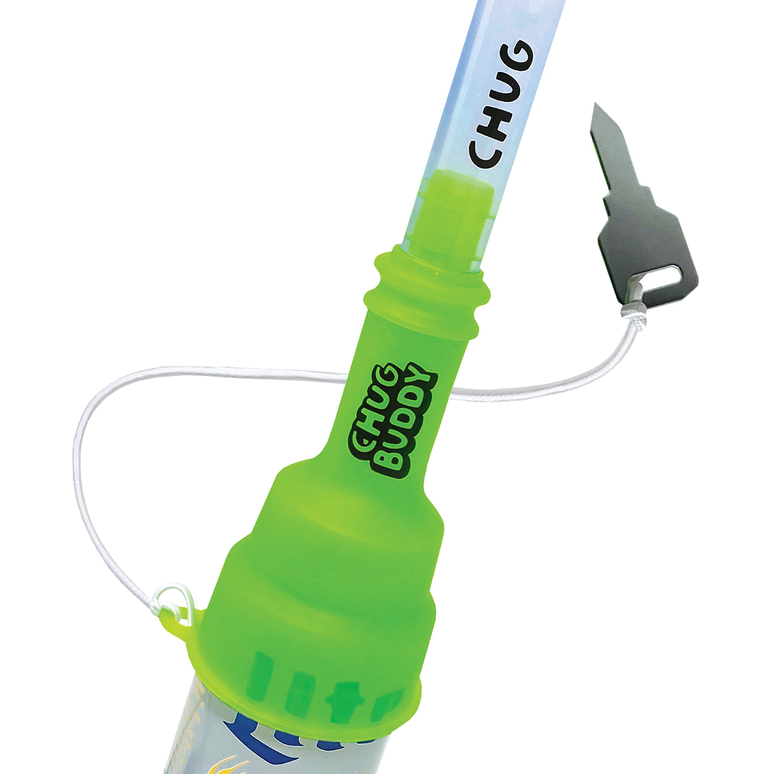 Beer Shotgun Tool for Cans - Fast & Easy Beer Chugging Funnel, Bottle Bong & Drinking Snorkel - Perfect for Tailgating, Parties & Outdoor Events