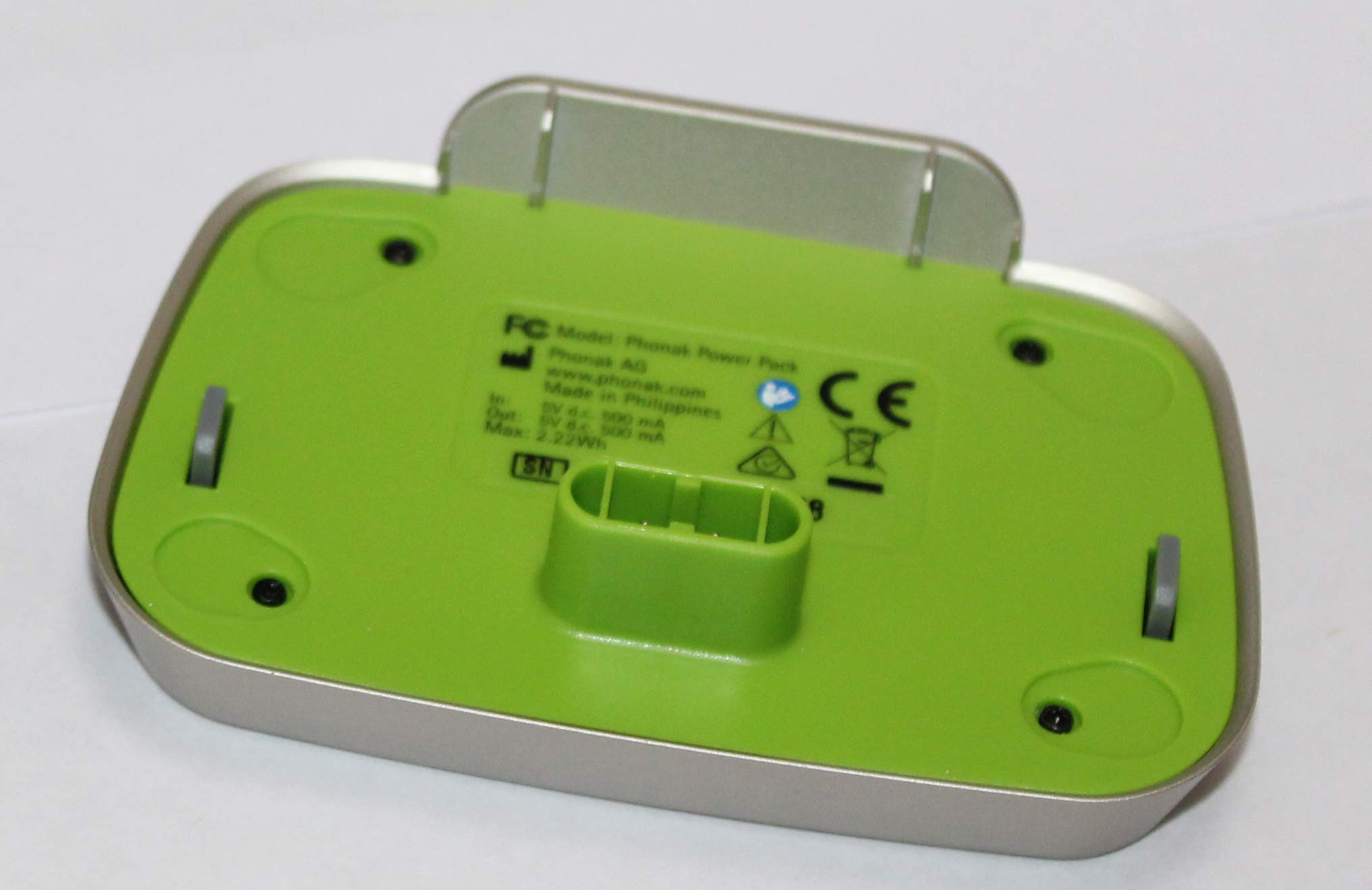 Rechargeable Hearing Aid Charger Case with Power Bank for Audeo Marvel - Portable Charging Solution for Travel & Daily Use
