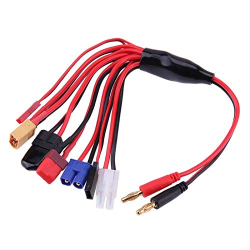8-in-1 Lipo Battery Charger Replacement Multi Charging Plug Converter Cable - Compatible with RC Cars, Drones & Airplanes - Perfect for RC Hobbyists and DIY Enthusiasts