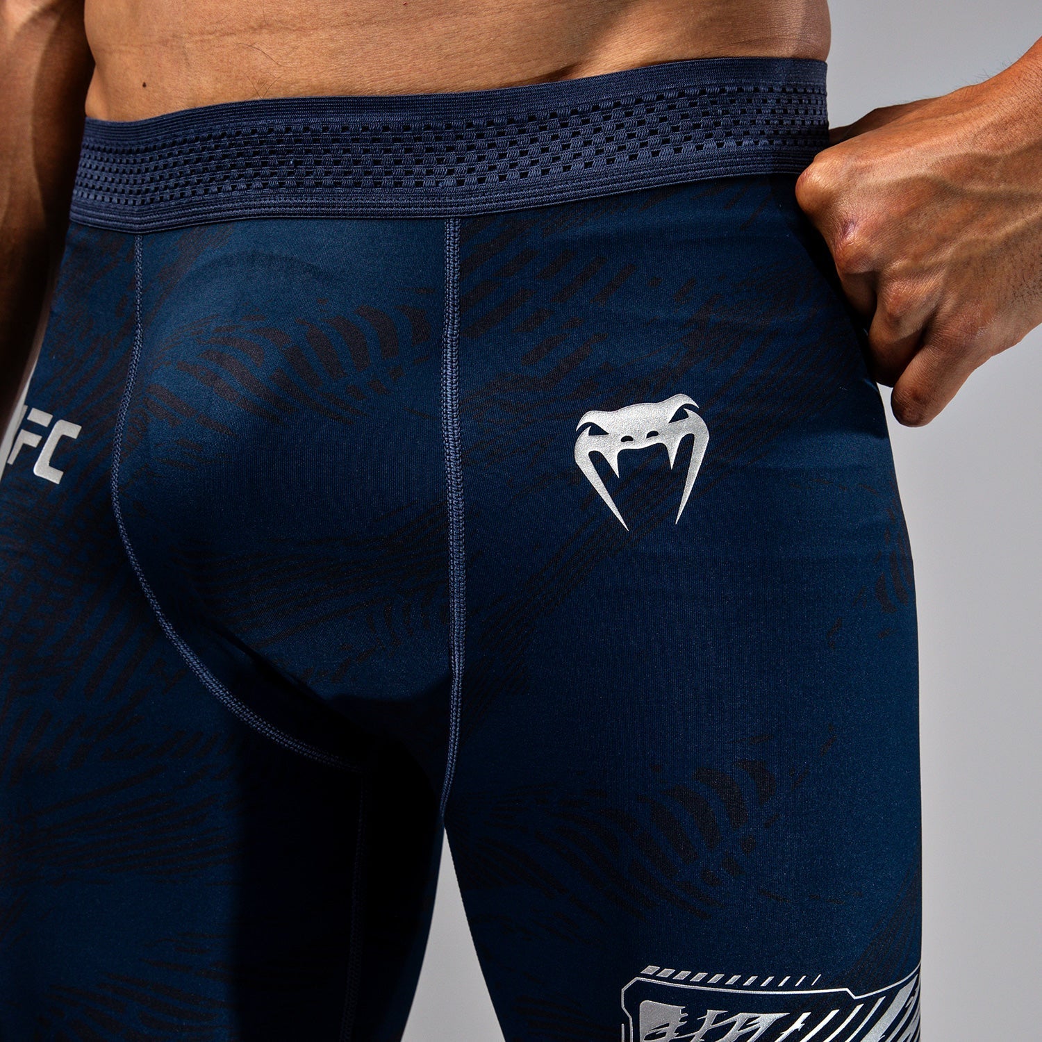 Venum UFC Fusion Fight Week Men's Vale Tudo MMA Shorts - Oceanic Blue | Training & Competition Gear for MMA Fighters & UFC Fans