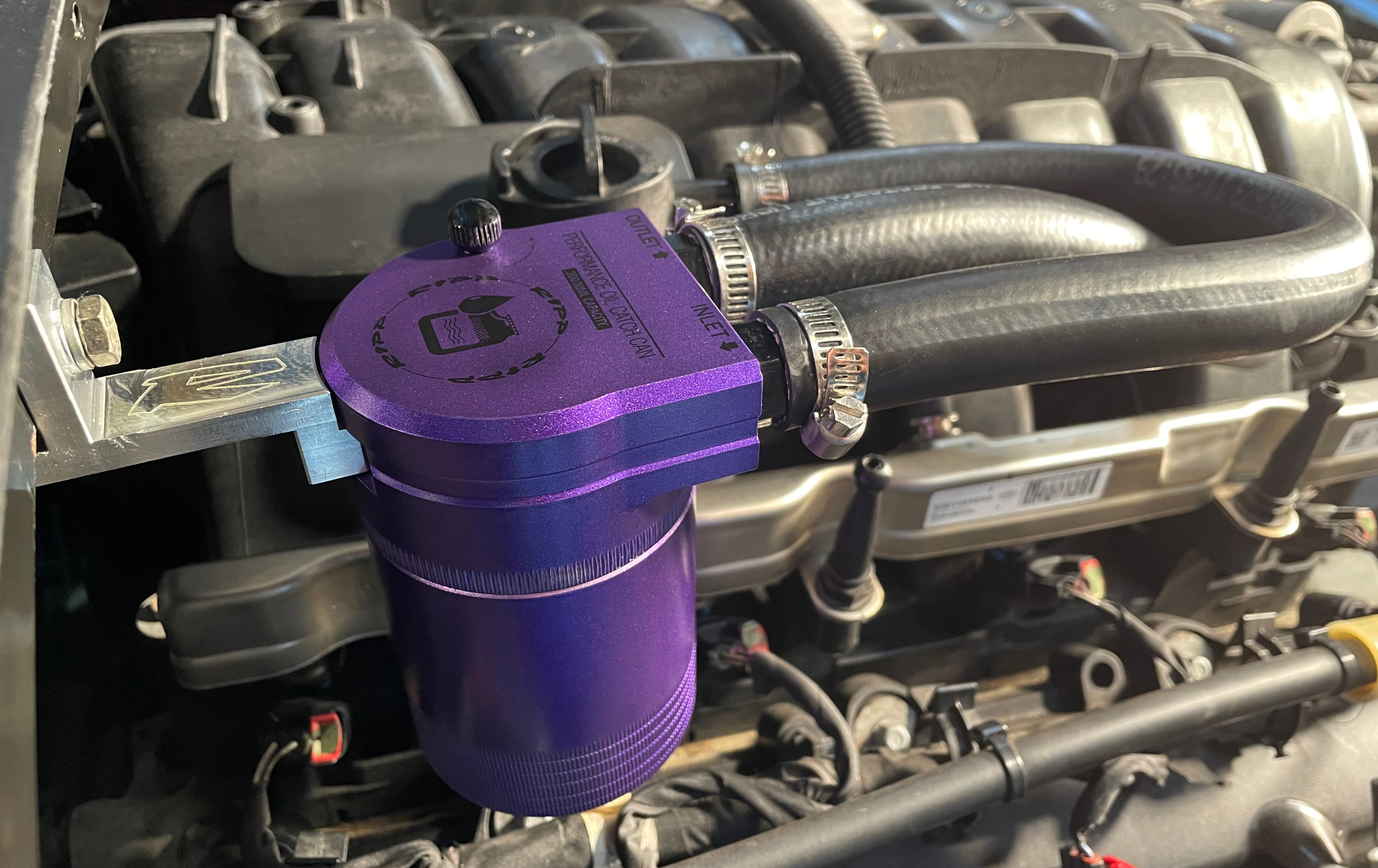 2015-2022 Dodge Charger & Challenger 5.7L Oil Catch Can - PCV Breather System Upgrade for Improved Engine Performance (Street Racing & Daily Driving)