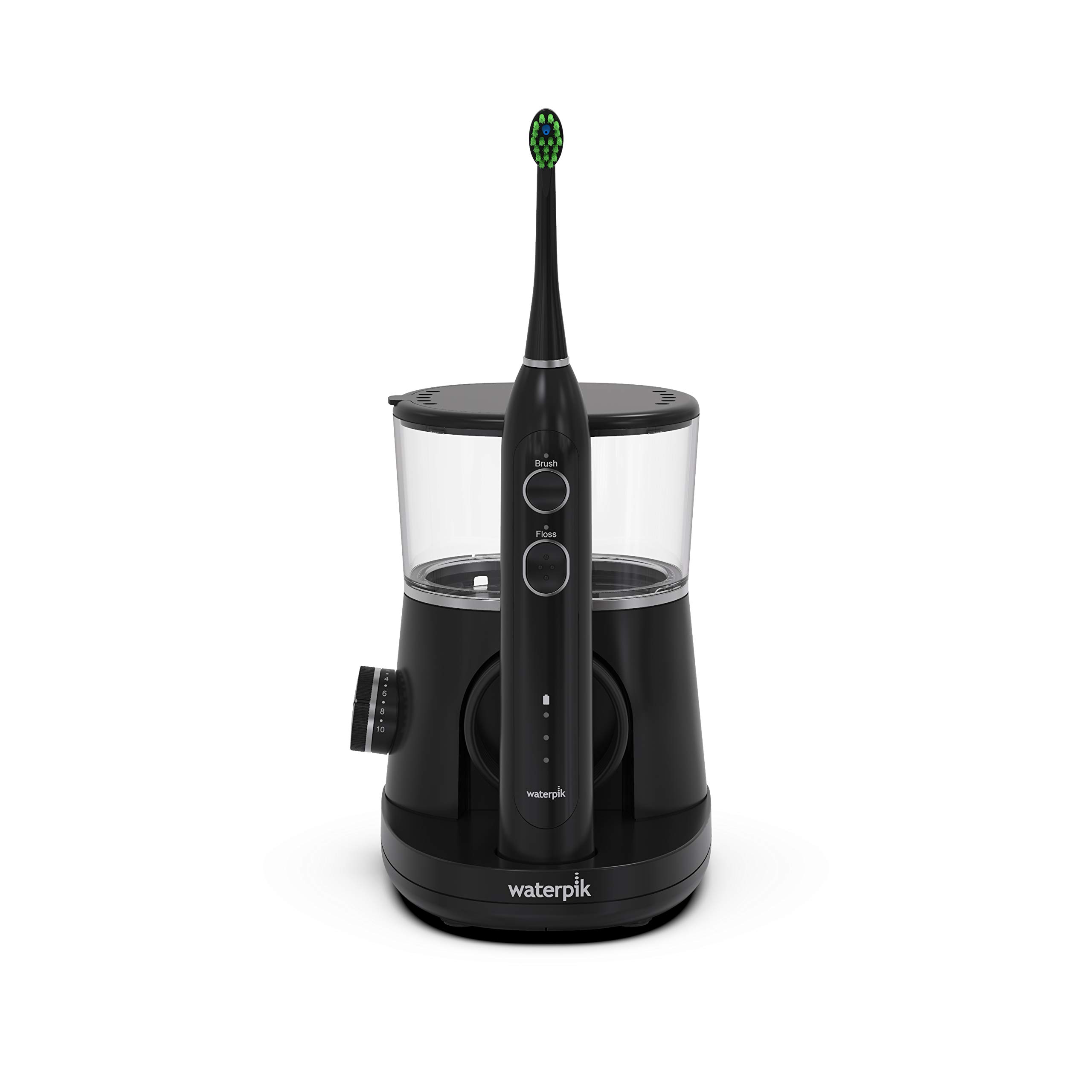 Waterpik Sonic-Fusion Electric Toothbrush with Flossing Technology - Black | Professional Dental Care for Home Use, Perfect for Travel & Daily Oral Hygiene Routine